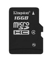 Kingston 16Gb microSDHC (SDC4/16GBSP) Kingston 16Gb microSDHC (SDC4/16GBSP)